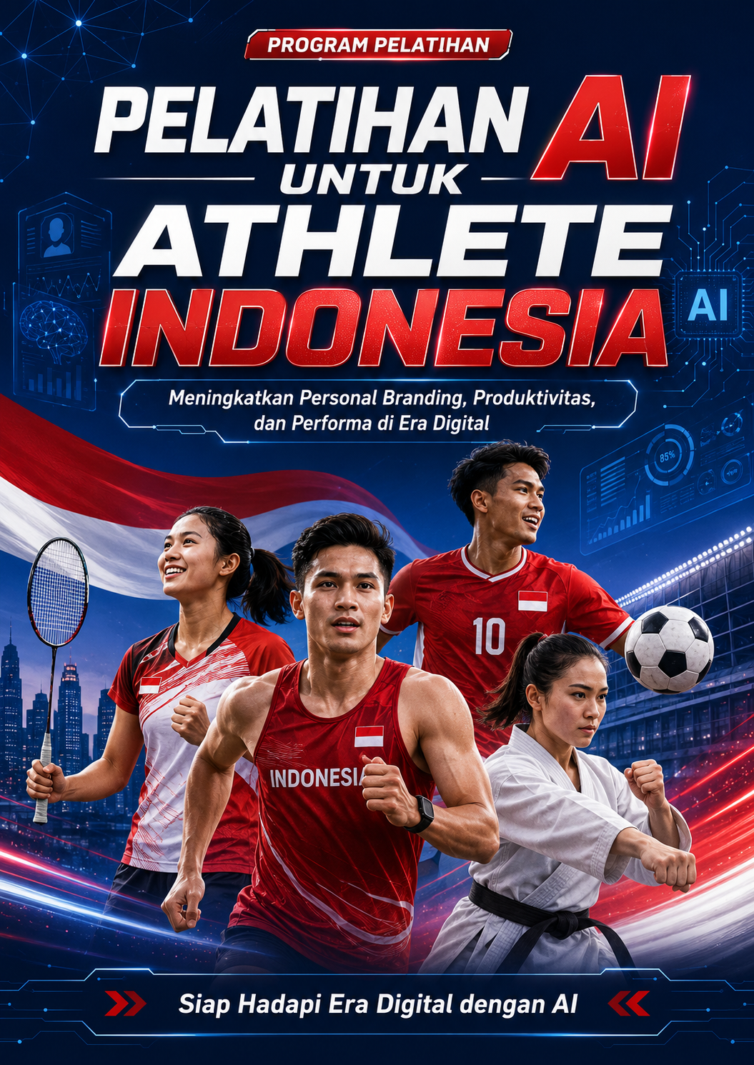 Cover Diskominfo TIK JAKI Collaboration, Jakarta Athlete AI Copilot